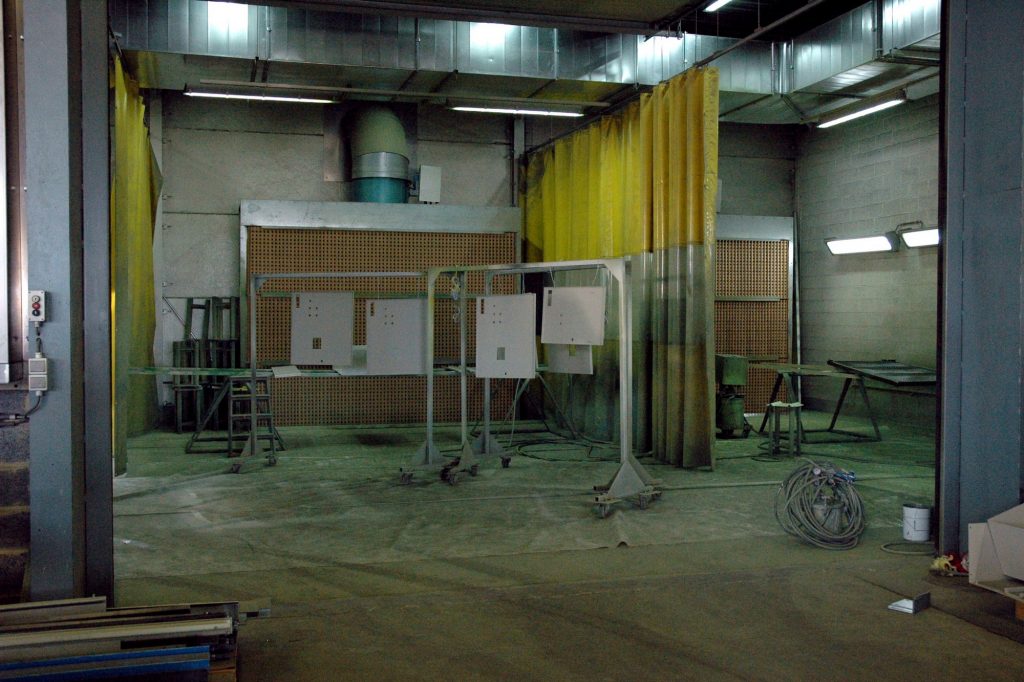 Salle de peinture